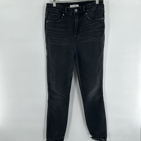 Good American Good Curve Skinny Black085 28 - Picture 2 of 8